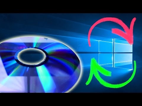 Windows 10 neu installieren von CD/DVD - PC zurücksetzen