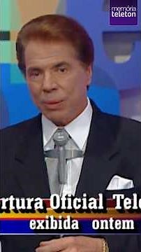 Silvio Santos abria o primeiro Teleton há exatos 28 anos atrás! 💜