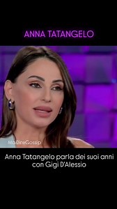 Anna Tatangelo parla a Verissimo dei suoi anni con Gigi D'Alessio, con cui è stata legata dal 2005 al 2020. In merito agli attacchi ricevuti, la cantante dice: "In tanti hanno dimenticato che avevo poco più di 18 anni". Prima della relazione con Anna Tatangelo, Gigi D'Alessio era stato sposato con Carmela Barbato, con cui ha avuto i figli Claudio (1987), Ilaria (1992) e Luca (LDA, 2003). A questo proposito, la cantante, oggi 38enne, dice: "Spesso rimanevo in silenzio per rispetto del mio compagn