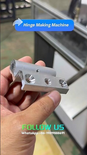 Hinge Making Machine #hinge #hingemachinery #hingemakingmachine #windowsdoors #aluminummachine