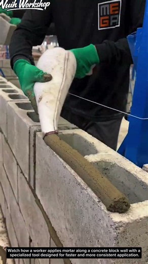 This Masonry Technique Makes Building Walls Much Faster