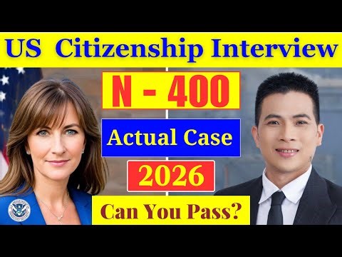 Actual Interview of U.S. Citizenship, N-400 Naturalization Interview and Test, Small talk #n400