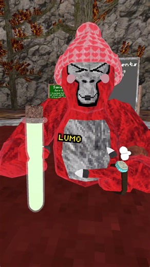 Making potions in Gorilla Tag #gorillatag #gtag #vr #shorts