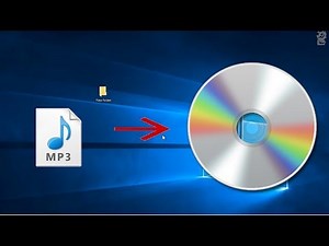 How to burn MP3 music songs and folders to CD in Windows 10 (without extra software)