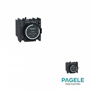 [Hot Item] Schneider Electric Contactor Auxiliary Contacts Timer, 1no/1nc, 0.1s to 30s, 690V, Ladr2