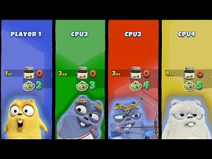 Grizzy And The Lemmings - Crazy Party // Lunar Base Board - 100% Walkthrough