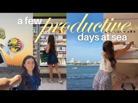 A Few Productive Days Living on a Cruise Ship