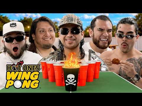 Fuerza Regida Plays Hot Ones Wing Pong