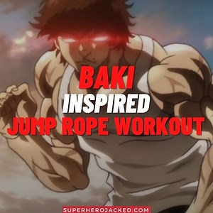 Baki Inspired Jump Rope Workout: Train like Baki Hanma The Grappler!