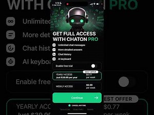 CHATON AI app - how to use