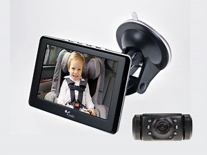 Baby Monitor For Your Car - Best Car Baby Video Monitor With Adjustable Mounting - BT53901F | Yada