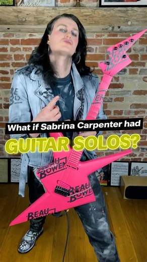 What if Sabrina Carpenter had GUITAR SOLOS? 🎸