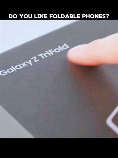 Galaxy Z TriFold – Premium 3-Fold Smartphone, 10" AMOLED Tablet Display,Snapdragon 8 Elite, 16GB RAM