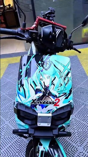 A Stunning Anime Wrap That Completely Transforms the Ride ⚡🔥