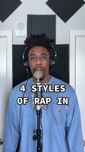 Which one’s your favorite?! 4 styles of rap! #rap #fy