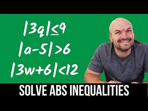 Easy Absolute Inequalities | Solve and Graph