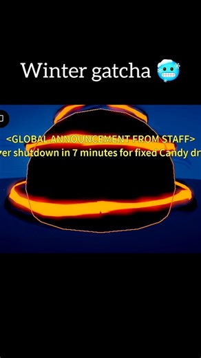 Blox Fruits winter gatcha Holiday spinner