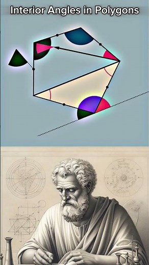 Interior Angles in Polygons #math#maths #mathematics #mathlover #matheducation #mathlearning