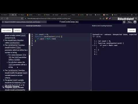 FreeCodeCamp and Typing practice