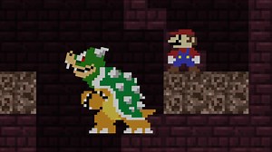 当马里奥来到Minecraft的世界