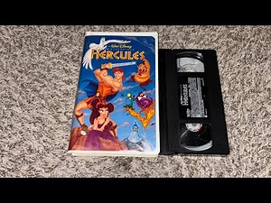 Closing To Hercules 1998 VHS (Canadian Copy)