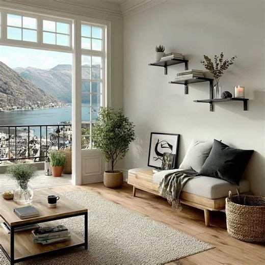 Maclean MC-974 Three-level Modular Shelves, Wall Floating Shelves, Storage, 30kg max Modular RTV