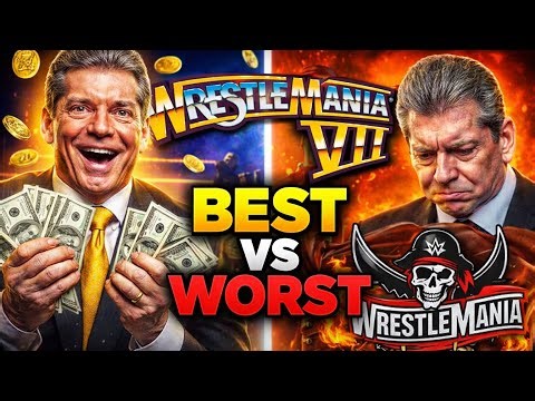 Top Best and Worst WrestleMania in WWE History 🧐🤨