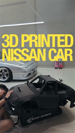 It was meant to be a joke. Now there’s a 3D printer running non-stop building an 180SX… for my dog. Yes. A 180SX. For. My. Dog. #3DPrinting #180SX #JDM #Nissan #CarBuild