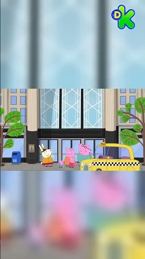 🇺🇸 Peppa visits New York 🗽 A city full of lights, games, and adventures 🌍 #ATrideAroundTheWorld #...