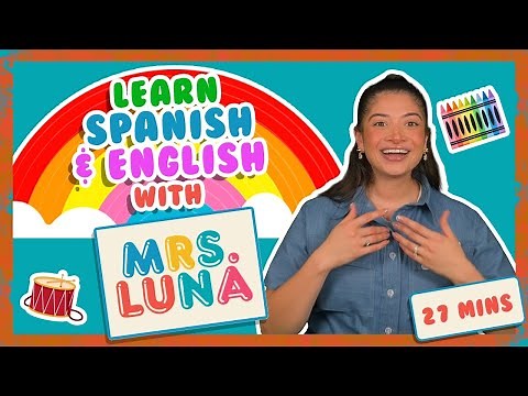 Baby Bilingual Learning Songs, Stories & Play With Mrs. Luna🌙 “COLORES”