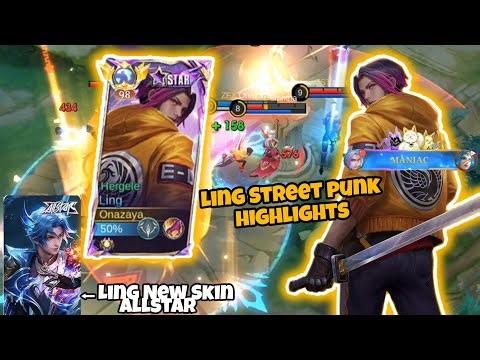 NEW LING ALLSTAR SKIN | LING STREET PUNK HIGHLIGHTS