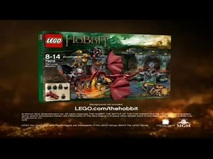 Toy Commercial 2014 - LEGO Hobbit Lonely Mountain Set - Explode the Dragon