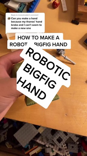 Lego Action Figure Hands Tutorial