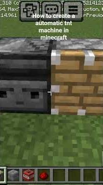 how to create a automatic tnt machine in minecraft
