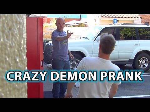 Creepy DEMON PRANK! Epic Magic Scare Trick!