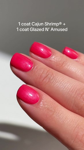 Diy Red Chrome Nails: Cajun Shrimp® Summer Nail Inspo