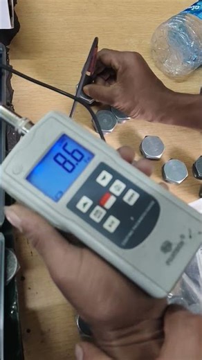 How to Check DFT of part | Alcometer से dft कैसे चेक करते है| #manufacturing #viral #vlog #quality