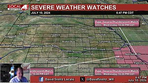 Severe weather outlook for this evening | KSNB Local4