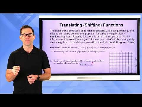N-Gen Math Algebra II.Unit 8.Lesson 1.Shifting Functions