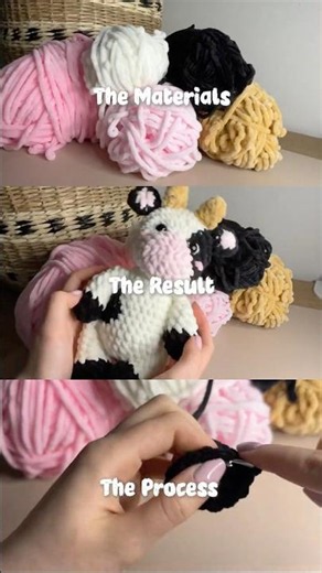 NO-SEW Cow Pattern