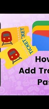 How to Add Transport Pass to Google Wallet? - Google Wallet Tips