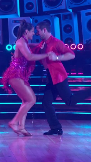 Ilona Maher and Alan Bersten got on the floor and did that Salsa y’all! 🔥 #DWTS500th #DWTS | Dancing with the Stars