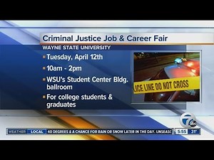 Criminal justice jobs are up for grabs at WSU's 25th Annual NOBLE Criminal Justice Job & Career Fair