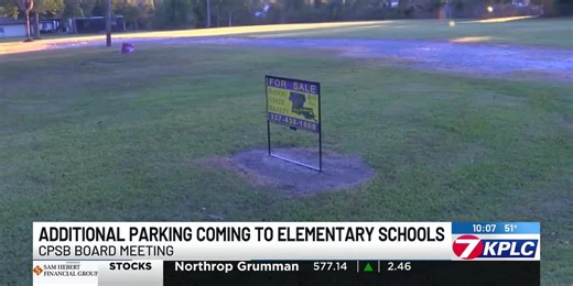 CPSB approves new parking lots for T.S. Cooley, Moss Bluff Elementary Schools