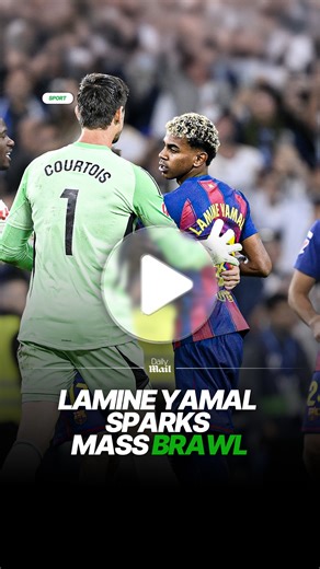 24K views · 710 reactions | Lamine Yamal sparked a mass BRAWL at El Clasico as Jude Bellingham sends a brutal message to the Barcelona star 郎 #lamineyamal #judebellingham #football #realmadrid #barcelona | Daily Mail Sport | Facebook
