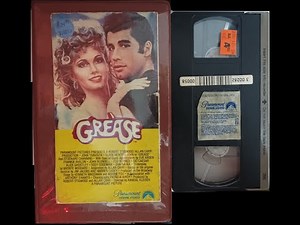 Closing to Grease 1979 VHS