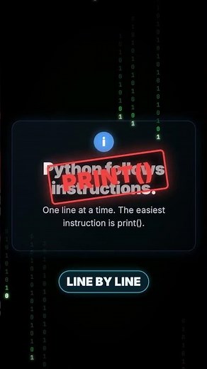 Python Day 1: Your First Program