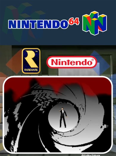 Goldeneye 007 (Intro) #n64 #nintendo64 #goldeneye #retrogaming #jamesbond