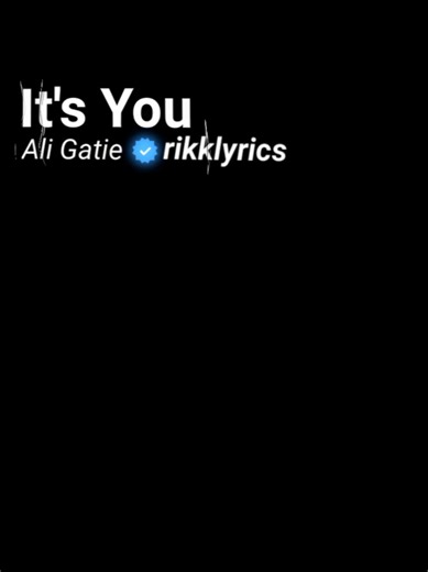 it's you ~ #lyrics #musicvibes #fyp #foryoupage | Music Lyrics Videos