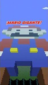 ¡MARIO NO PARA de CRECER assim! #supermario #shorts
